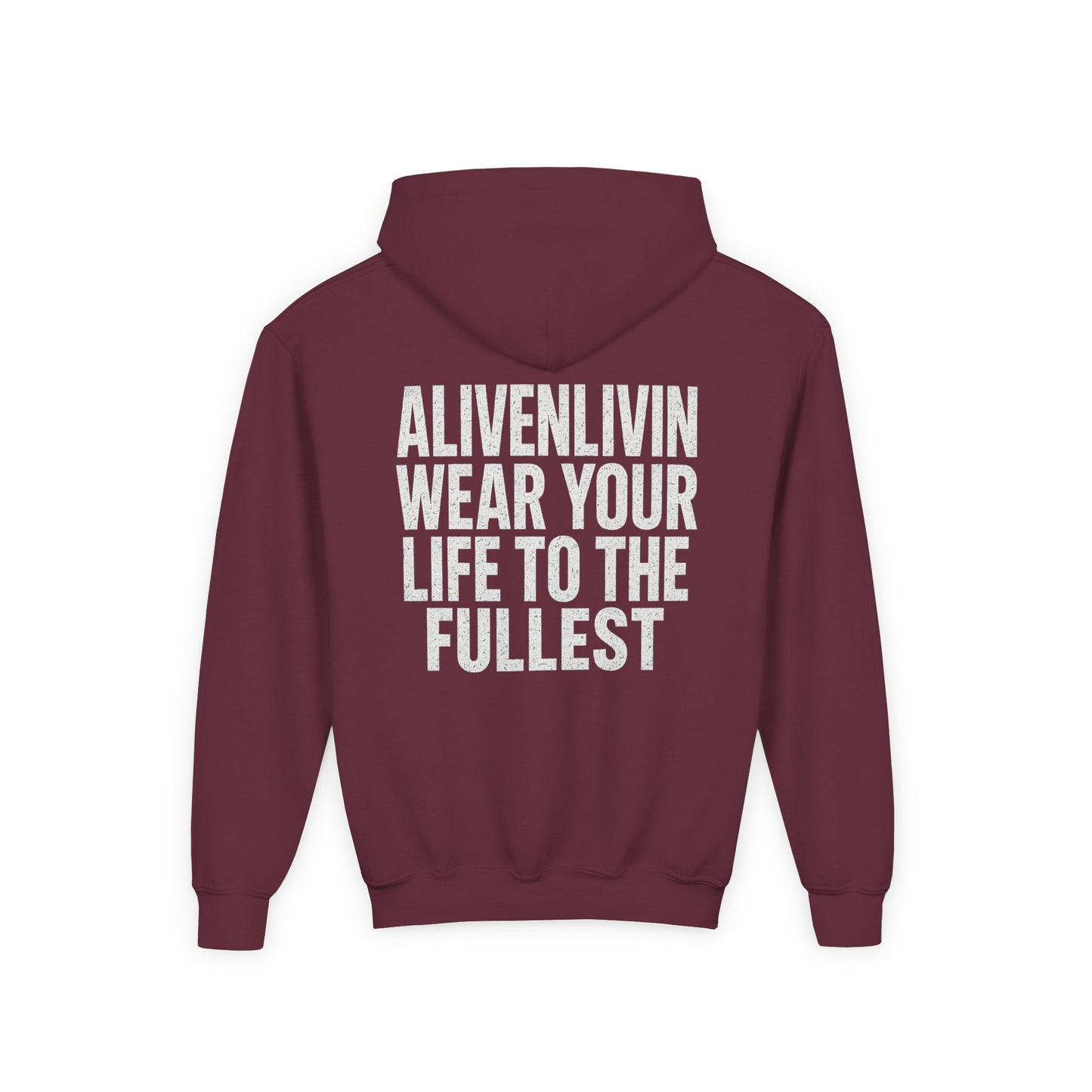 Youth Motivational Hoodie, Wear Your Mindset Sweatshirt, Gift for Kids, Inspirational Apparel, Youth Fashion Hoodie