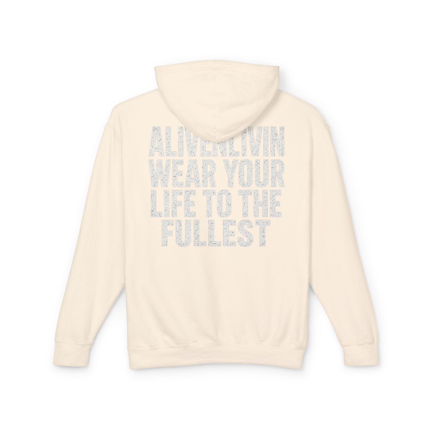 Lightweight Inspirational Hoodie, Motivational Sweatshirt for Everyday Wear, Perfect for Gifts, Festivals, and Active Lifestyle