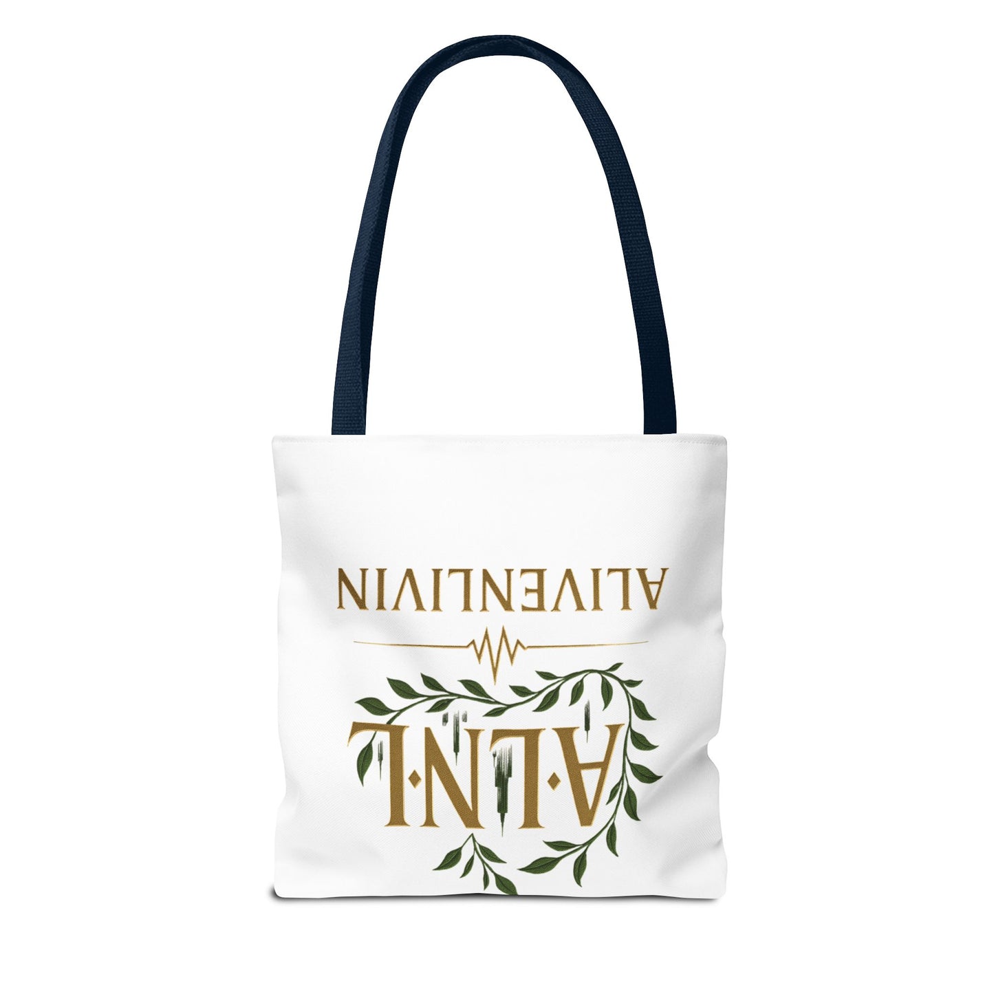 Chic Urban Tote Bag | Stylish Reusable Eco-Friendly Gift for Plant Lovers, Fashionistas, Commuters, AlivenLivin Design