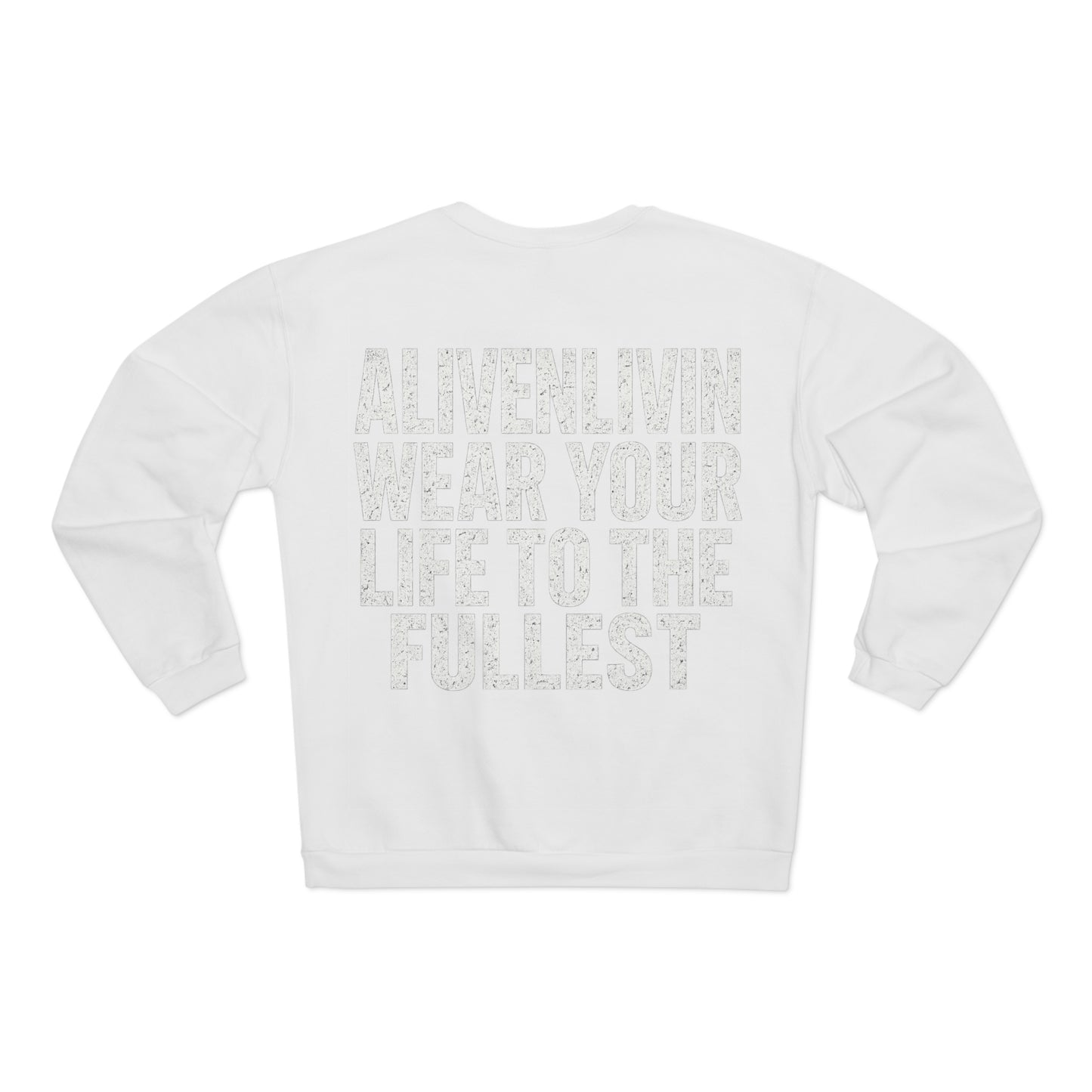 Inspirational Heartbeat Crew Neck Sweatshirt, Motivational Gift, Casual Wear, Unisex Pullover, Fitness Enthusiast