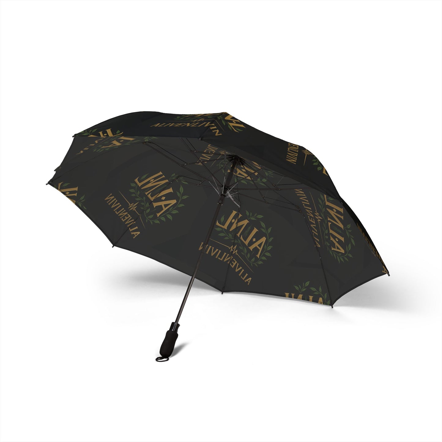 Stylish Semi-Automatic Foldable Umbrella - All Weather Protection, Travel Gear, Gift for Him/Her, Fashionable Rain Accessory, Unique Design