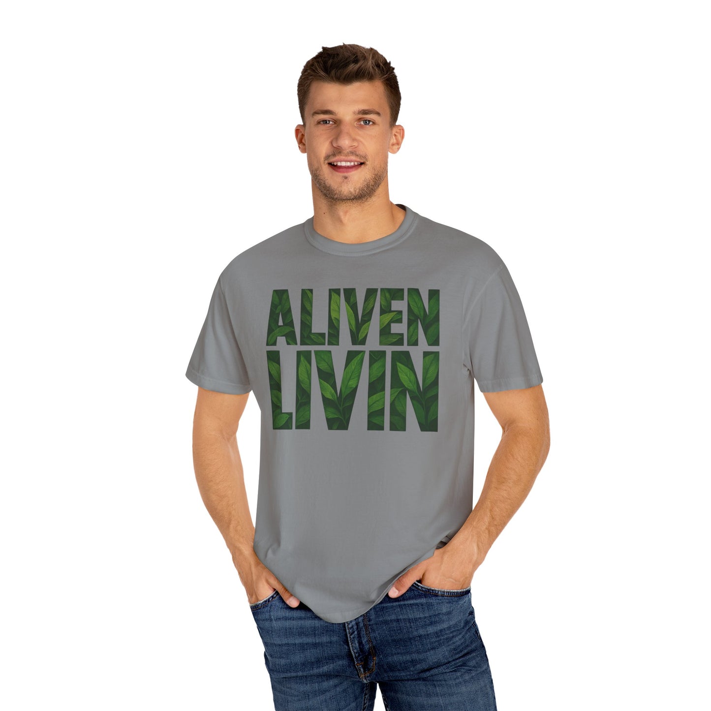 Green Living T-Shirt, Unisex, Eco-Friendly Tee, Casual Wear, Summer Vibes, Gift for Nature Lovers, Stylish Graphic Tee