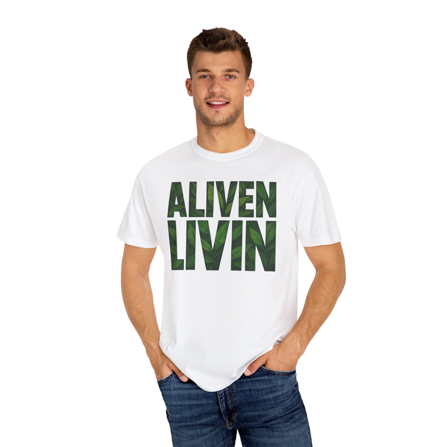 Green Living T-Shirt, Unisex, Eco-Friendly Tee, Casual Wear, Summer Vibes, Gift for Nature Lovers, Stylish Graphic Tee