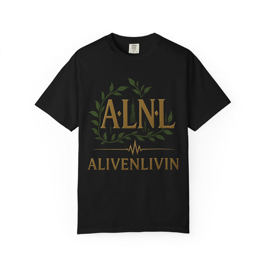 Urban Vibes T-Shirt, Casual Unisex Tee, Streetwear Style, Gift for City Lovers, ALIVENLIVIN Graphic Design