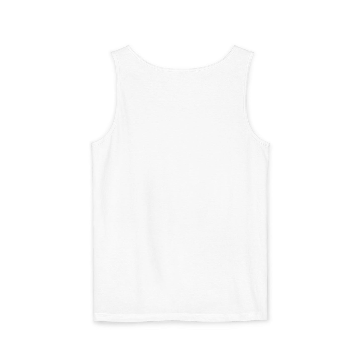 Stylish Unisex Garment-Dyed Tank Top with ANL Design for Casual Days, Beach, Gifts, Summer Wear, and Unique Events