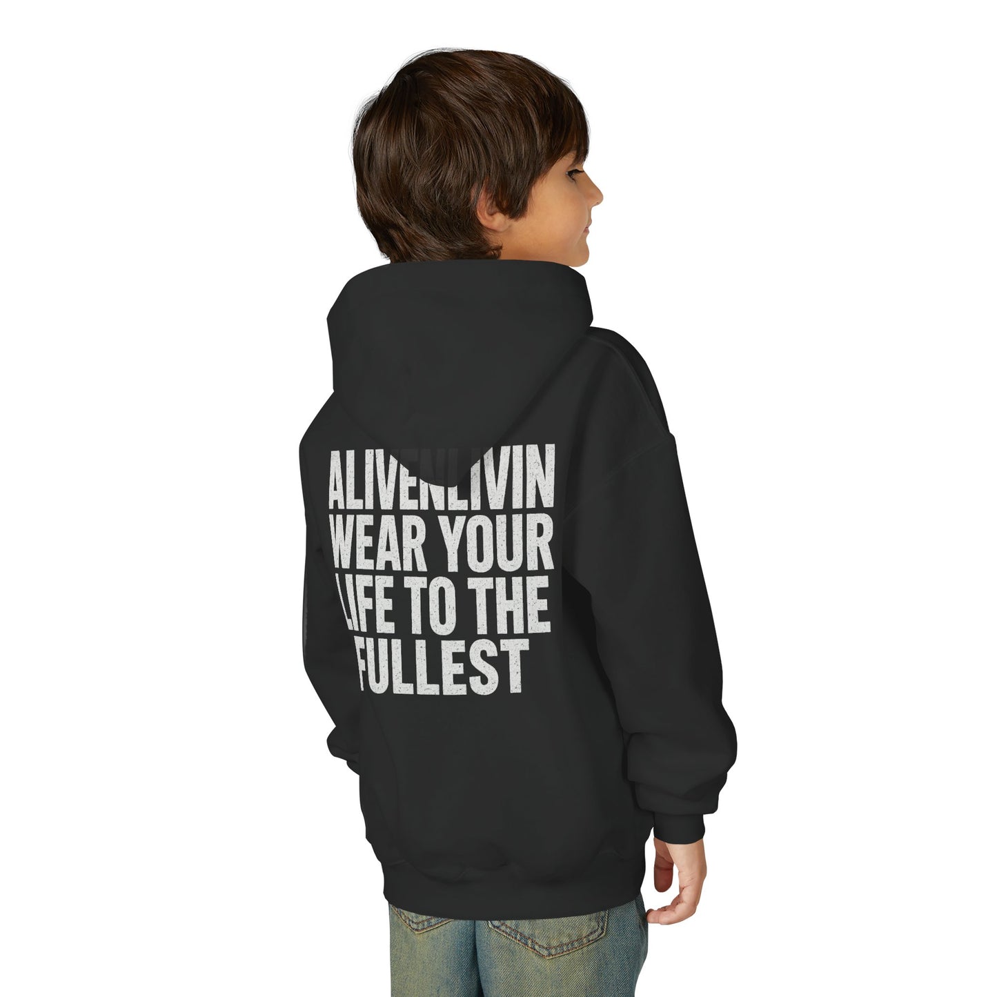 Youth Motivational Hoodie, Wear Your Mindset Sweatshirt, Gift for Kids, Inspirational Apparel, Youth Fashion Hoodie