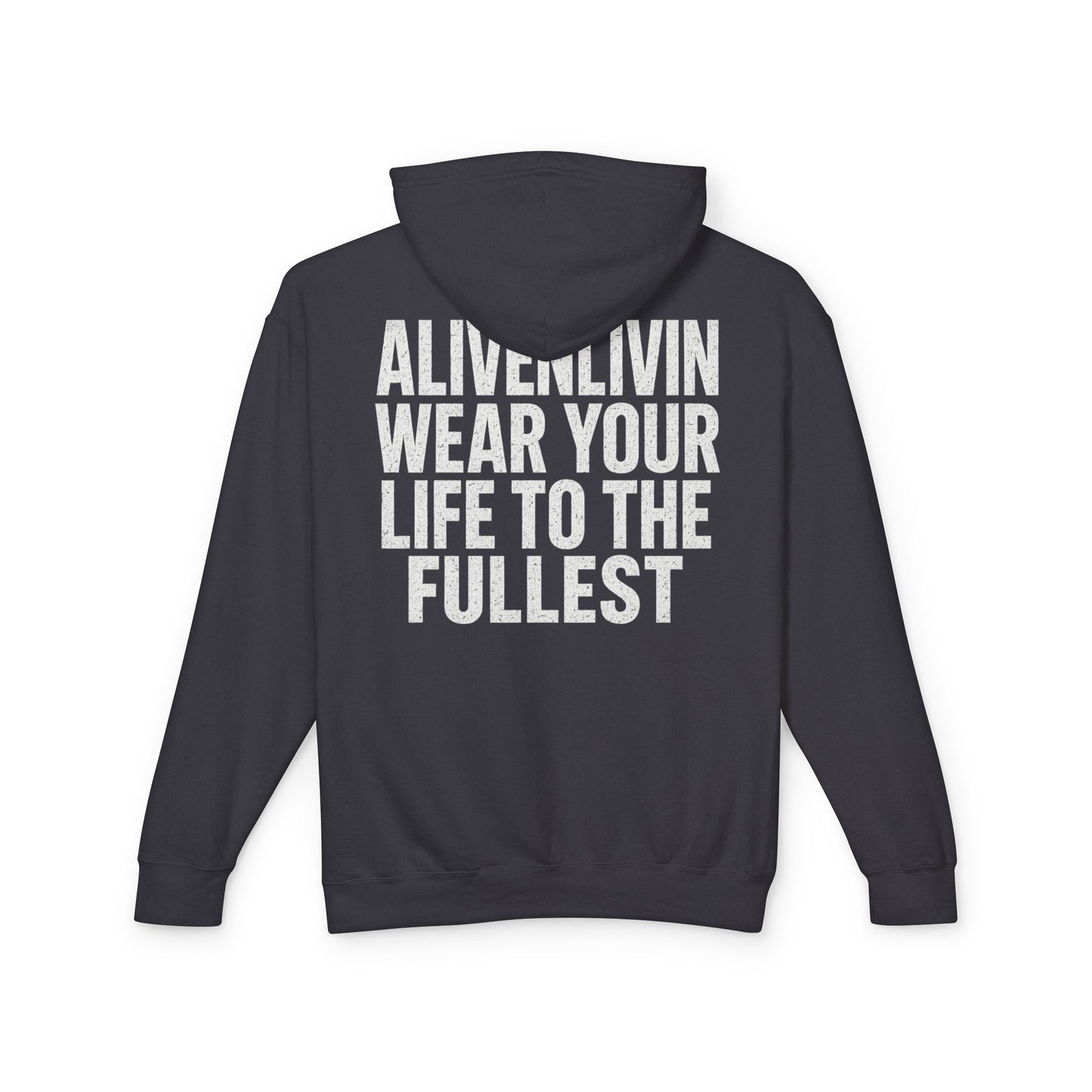 Lightweight Inspirational Hoodie, Motivational Sweatshirt for Everyday Wear, Perfect for Gifts, Festivals, and Active Lifestyle