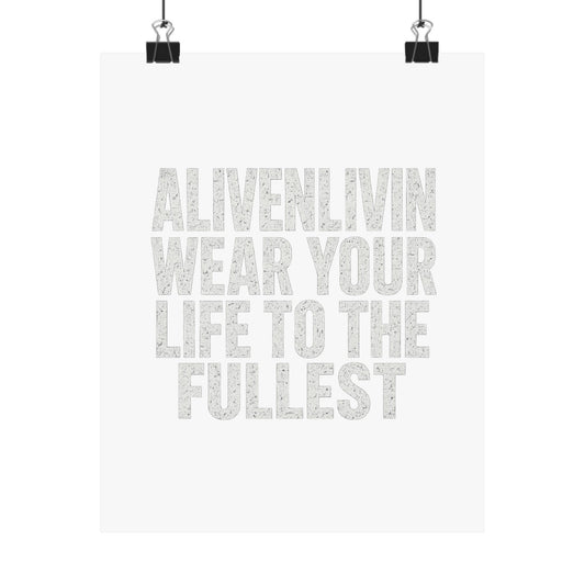 Inspirational Wall Art Poster, Motivational Home Decor, Positive Quote Print, Office Wall Decor, Gift for Friends