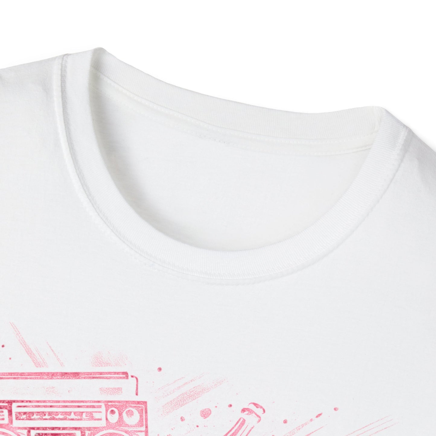 AlivenLivin Unisex Softstyle T-Shirt, Casual Graphic Tee, Retro Vibe Shirt, Perfect for Gifts, Party Wear, Music Lovers
