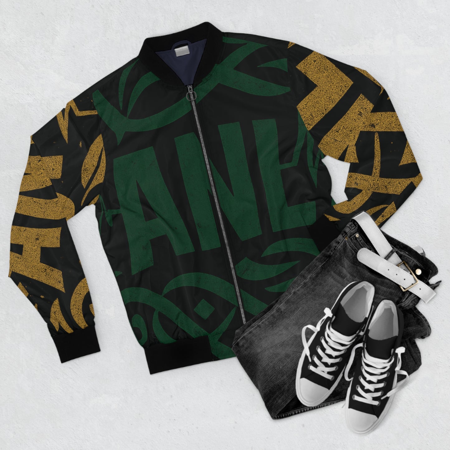 Stylish Men's Bomber Jacket, Trendy Outerwear, Streetwear Fashion, Unique Gift for Him, Cool Layering Piece, Casual Jacket