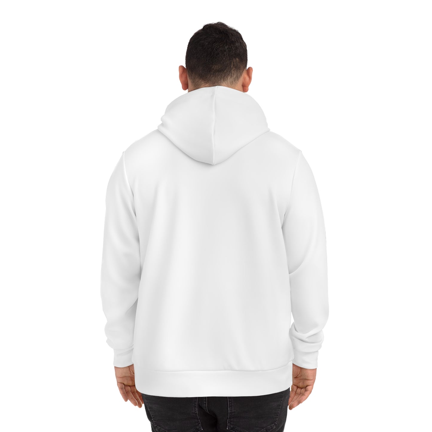 ALIVENLIVIN White Crown Graffiti Hoodie- Bold Simplicity, Loud Message