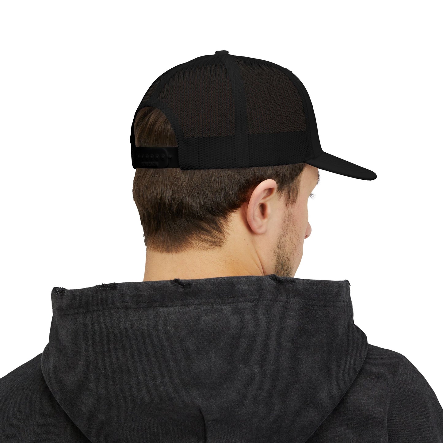 Stylish Snapback Trucker Cap - ALIVENLIVIN Embroidered Hat, Streetwear, Trendy Gift, Summer Accessory, Outdoor Events, Casual Fashion