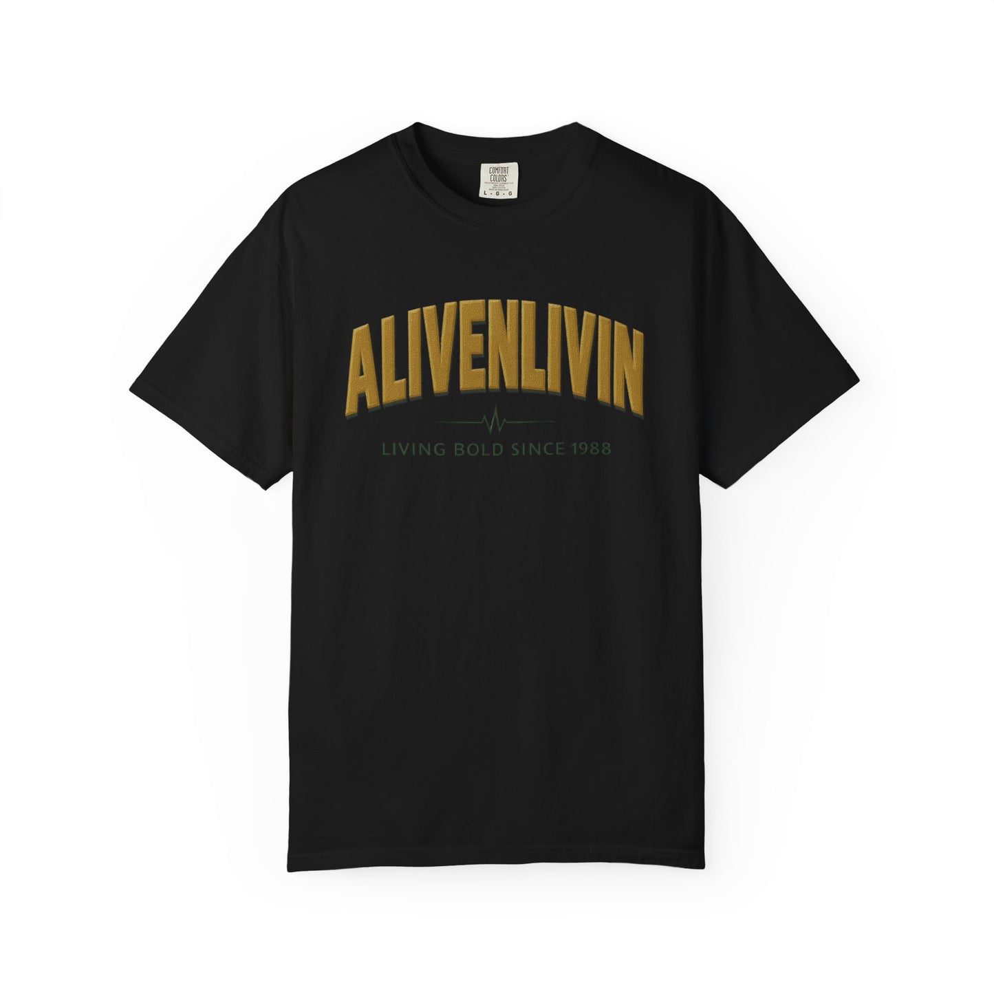 Garment-Dyed T-Shirt - ALIVENLIVIN - Casual Wear, Unisex Fashion, Gift for Him/Her, Retro Style, Everyday Comfort