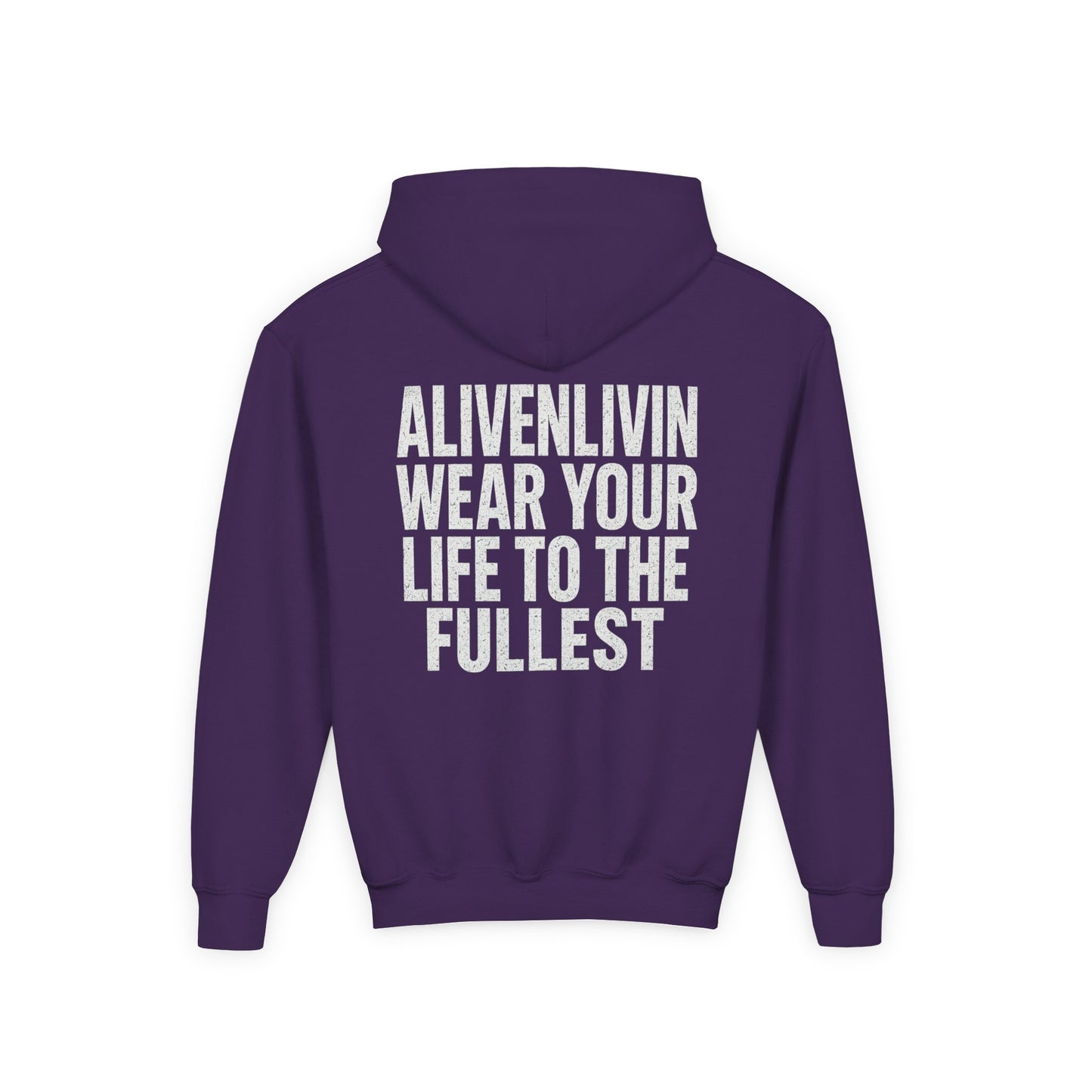 Youth Motivational Hoodie, Wear Your Mindset Sweatshirt, Gift for Kids, Inspirational Apparel, Youth Fashion Hoodie