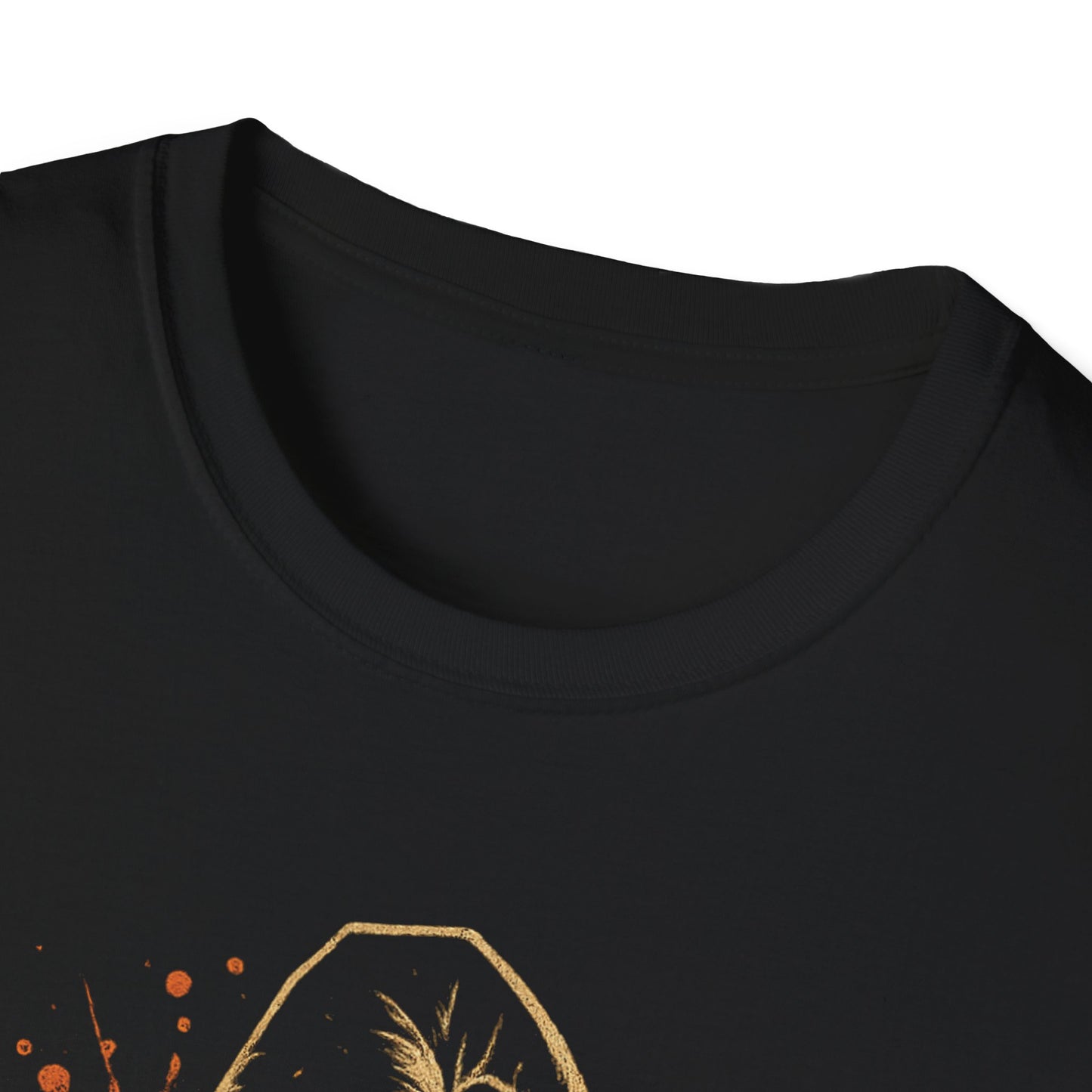Halloween Pumpkin T-Shirt, Unisex Casual Tee, Spooky Season Apparel, Fall Festive Wear, Gift for Halloween Lovers, ALIVENLIVIN Shirt