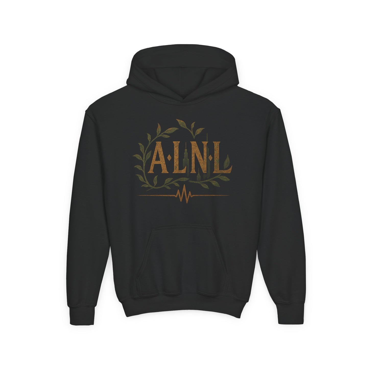 Colorful ANL Youth Hoodie - Graffiti Design, Unique Streetwear, Cool Gift, Casual Wear, Perfect for Teens, Comfortable Fashion