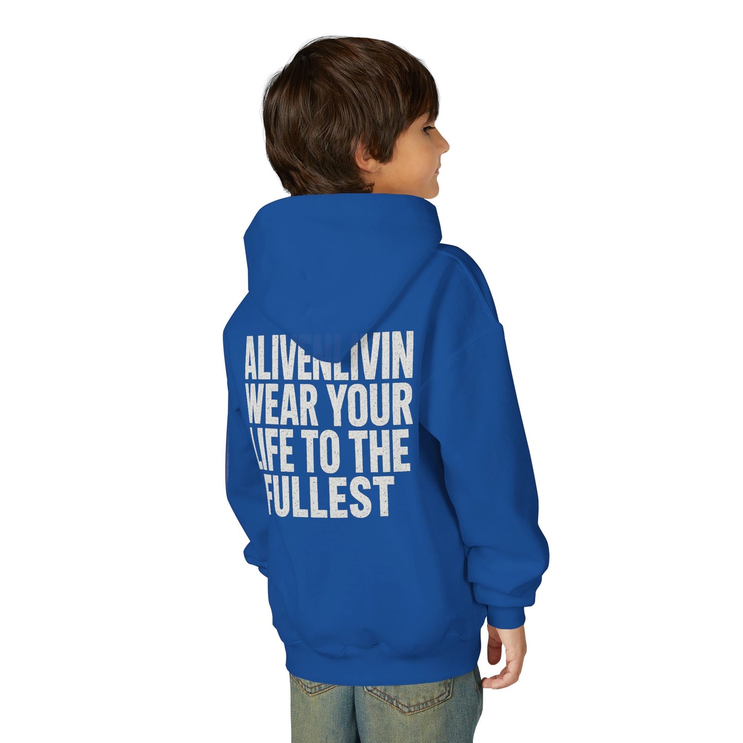 Youth Motivational Hoodie, Wear Your Mindset Sweatshirt, Gift for Kids, Inspirational Apparel, Youth Fashion Hoodie