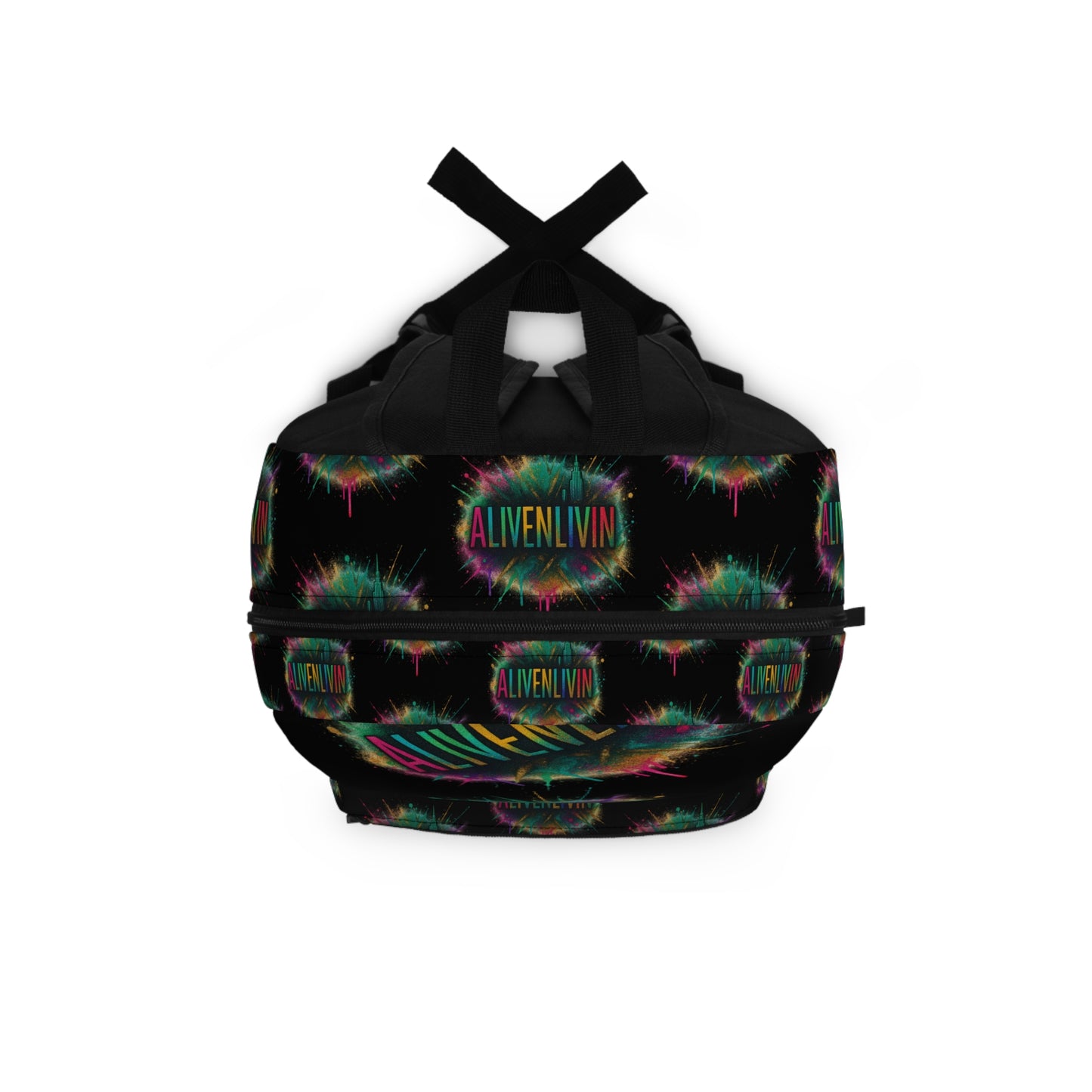 Vibrant Graphic Backpack for The Bold, Colorful Backpack, School Gear, Festival Bag, Trendy Accessories, Unique Gift