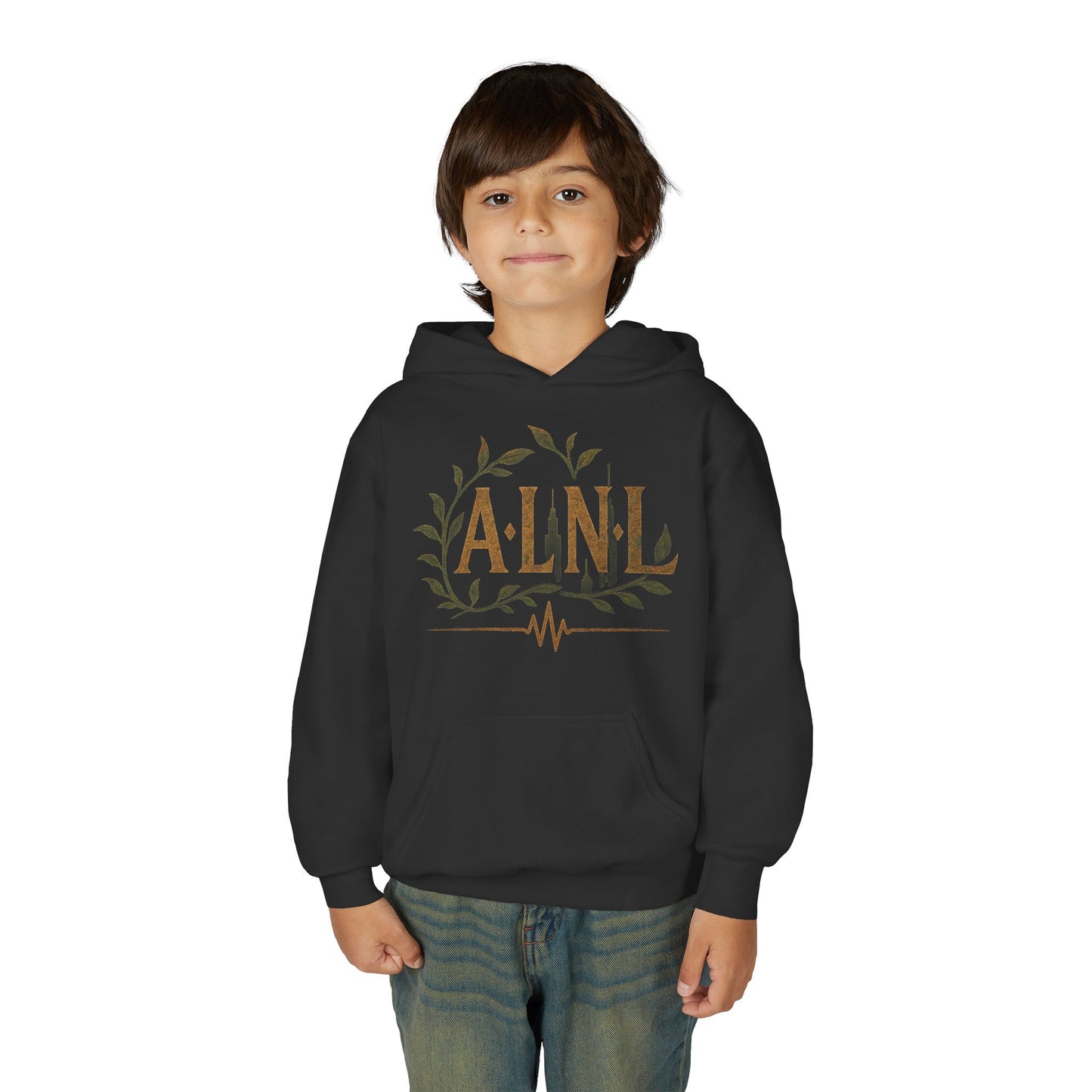 Colorful ANL Youth Hoodie - Graffiti Design, Unique Streetwear, Cool Gift, Casual Wear, Perfect for Teens, Comfortable Fashion