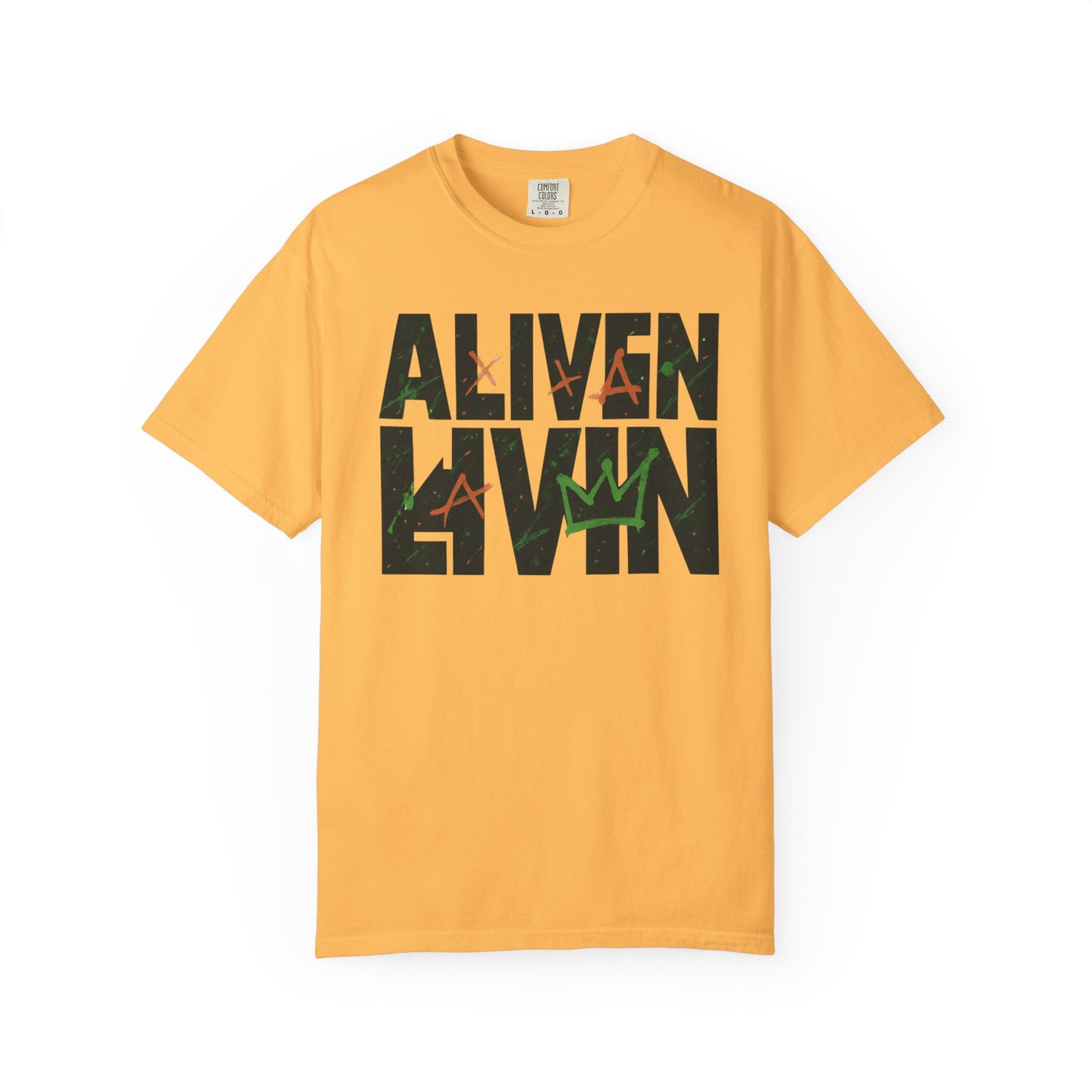 Alive and Livin' Unisex T-Shirt | Casual Wear, Graphic Tee, Gift for Friends, Everyday Comfort, Party Outfit, Summer Style