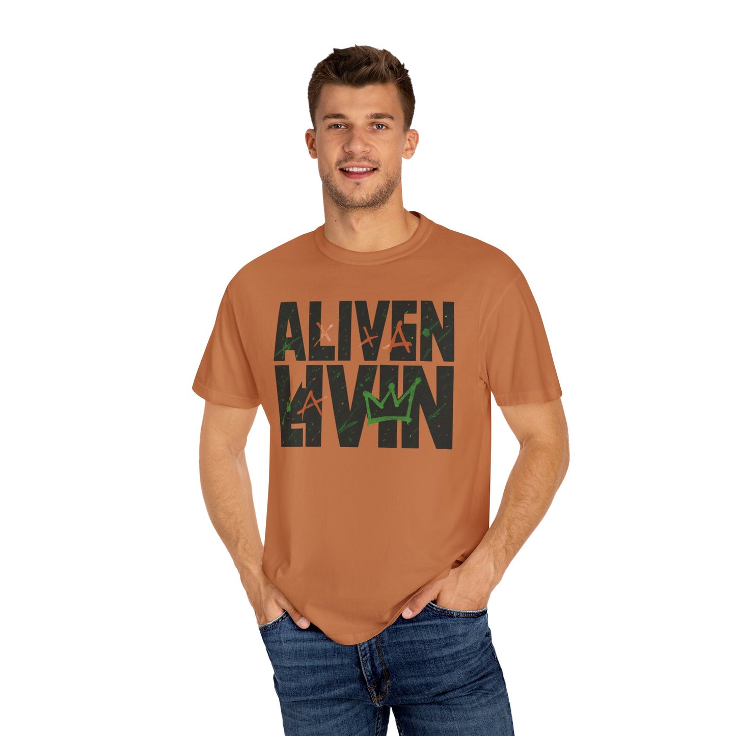 Alive and Livin' Unisex T-Shirt | Casual Wear, Graphic Tee, Gift for Friends, Everyday Comfort, Party Outfit, Summer Style
