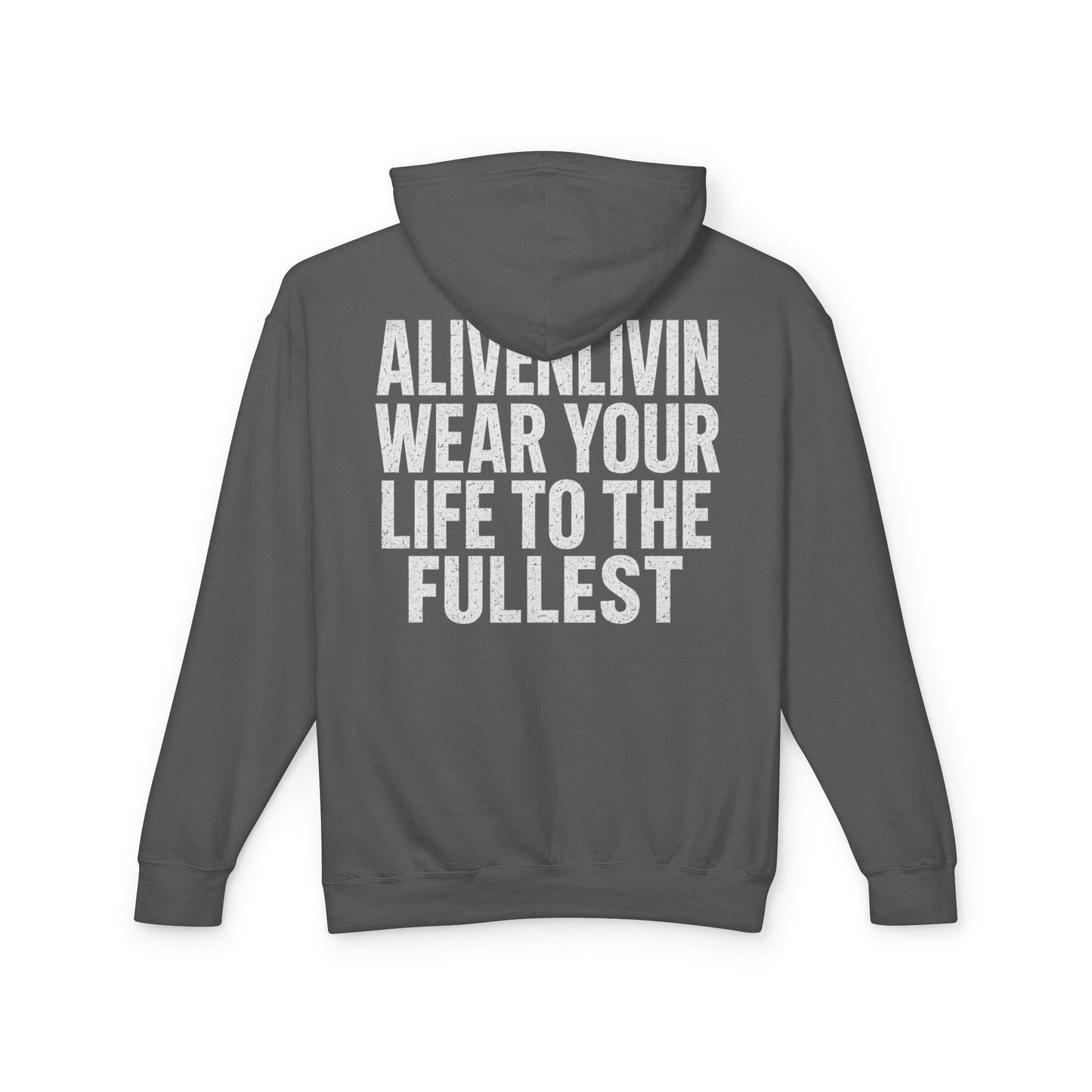 Lightweight Inspirational Hoodie, Motivational Sweatshirt for Everyday Wear, Perfect for Gifts, Festivals, and Active Lifestyle