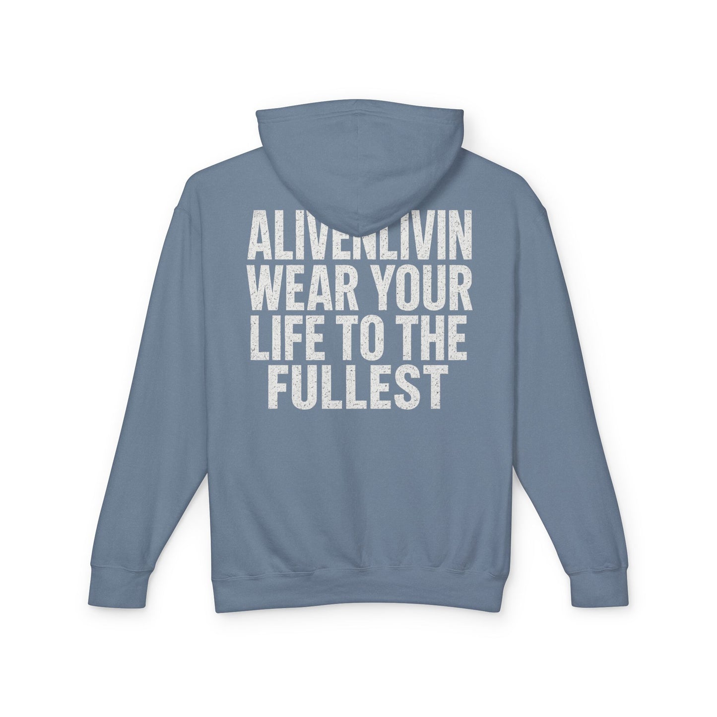 Lightweight Inspirational Hoodie, Motivational Sweatshirt for Everyday Wear, Perfect for Gifts, Festivals, and Active Lifestyle