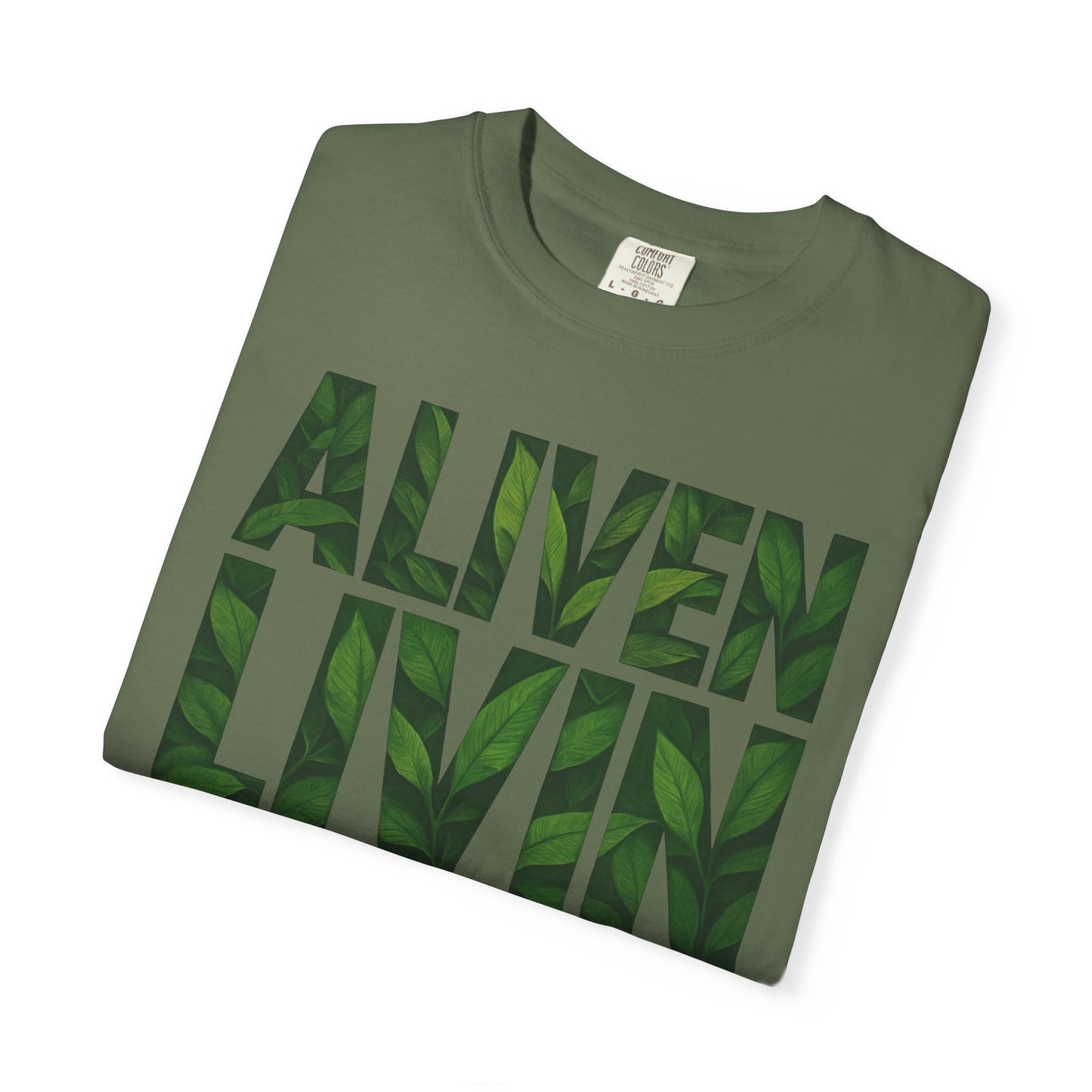 Green Living T-Shirt, Unisex, Eco-Friendly Tee, Casual Wear, Summer Vibes, Gift for Nature Lovers, Stylish Graphic Tee