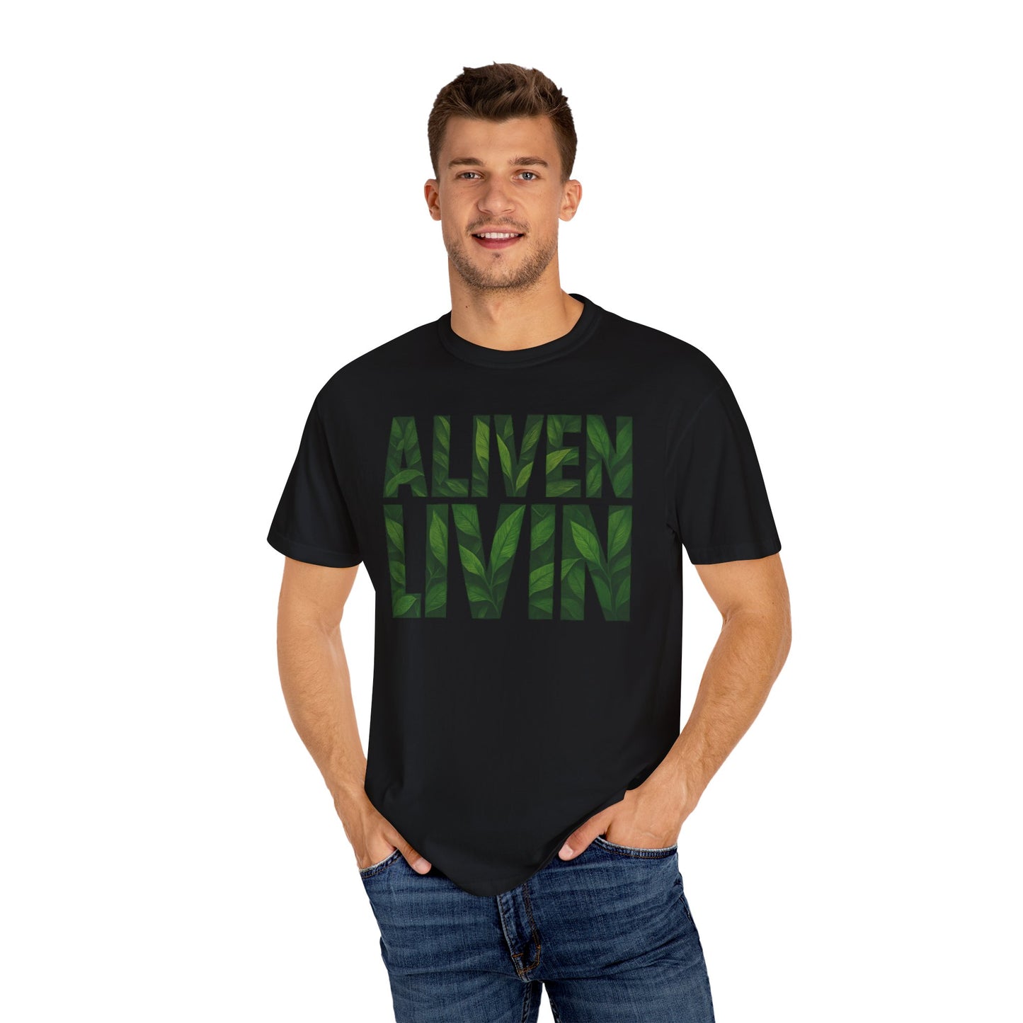Green Living T-Shirt, Unisex, Eco-Friendly Tee, Casual Wear, Summer Vibes, Gift for Nature Lovers, Stylish Graphic Tee
