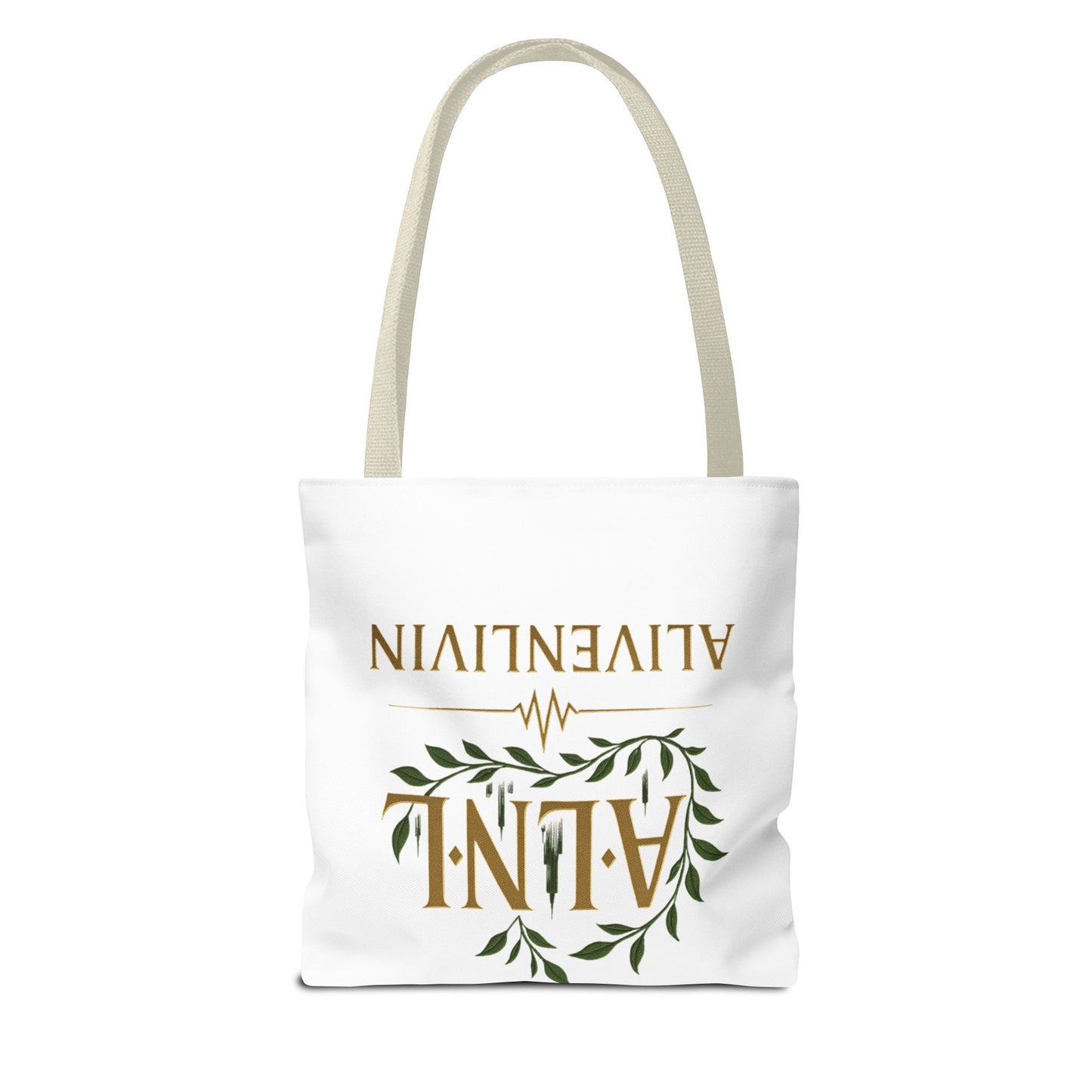 Chic Urban Tote Bag | Stylish Reusable Eco-Friendly Gift for Plant Lovers, Fashionistas, Commuters, AlivenLivin Design