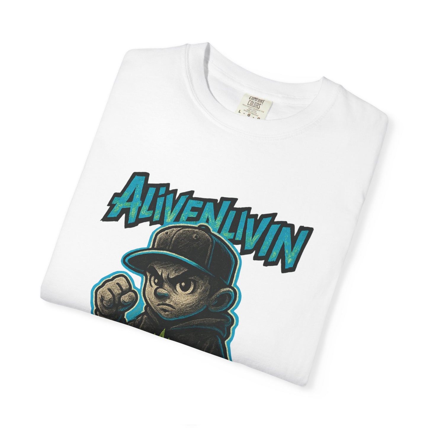 Urban Art-Inspired Unisex T-Shirt for Streetwear Lovers, Graphic Tee for Music Festivals, Casual Wear, Gifts for Teens, Fun Fashion