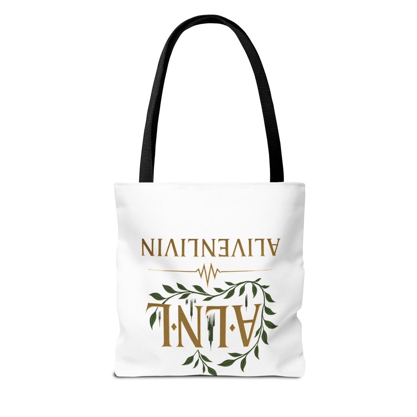 Chic Urban Tote Bag | Stylish Reusable Eco-Friendly Gift for Plant Lovers, Fashionistas, Commuters, AlivenLivin Design