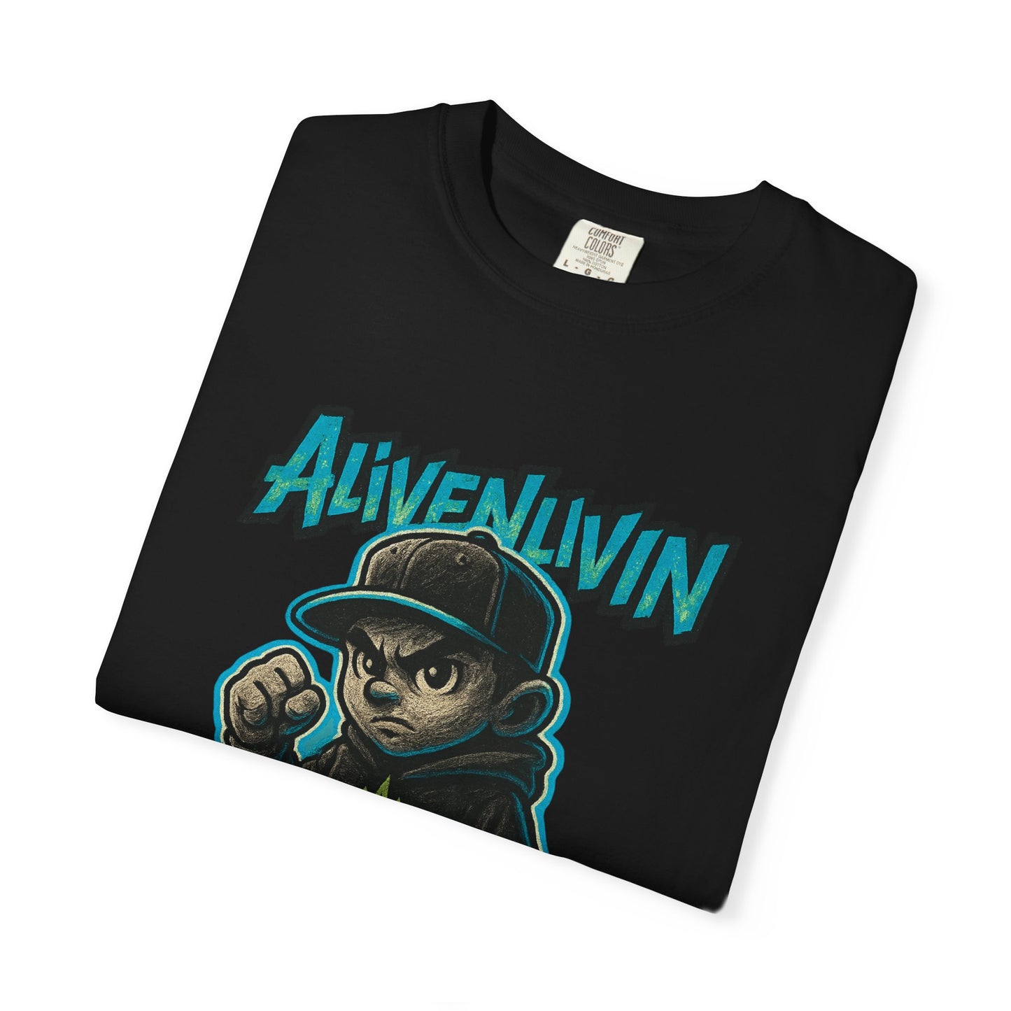 Urban Art-Inspired Unisex T-Shirt for Streetwear Lovers, Graphic Tee for Music Festivals, Casual Wear, Gifts for Teens, Fun Fashion