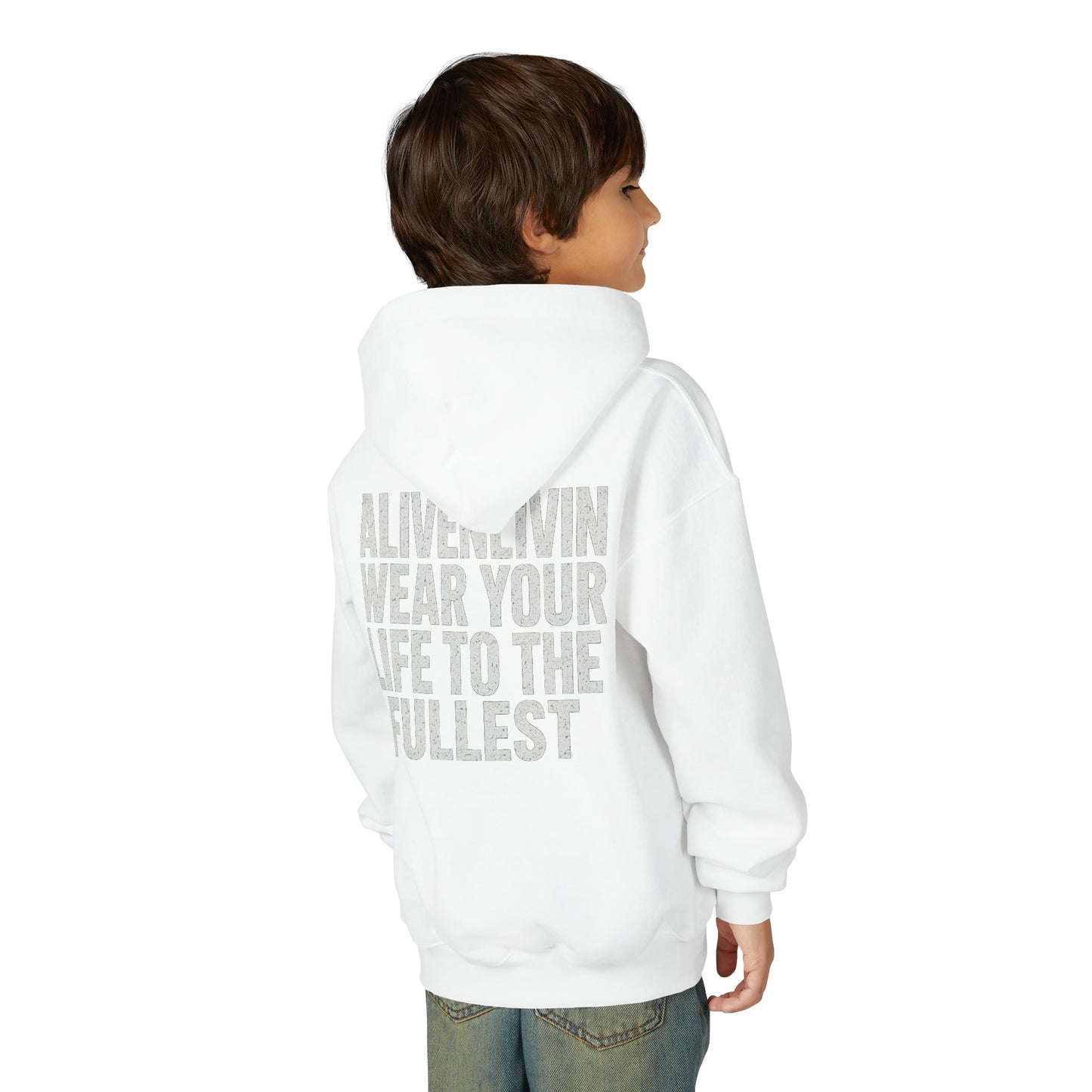 Youth Motivational Hoodie, Wear Your Mindset Sweatshirt, Gift for Kids, Inspirational Apparel, Youth Fashion Hoodie