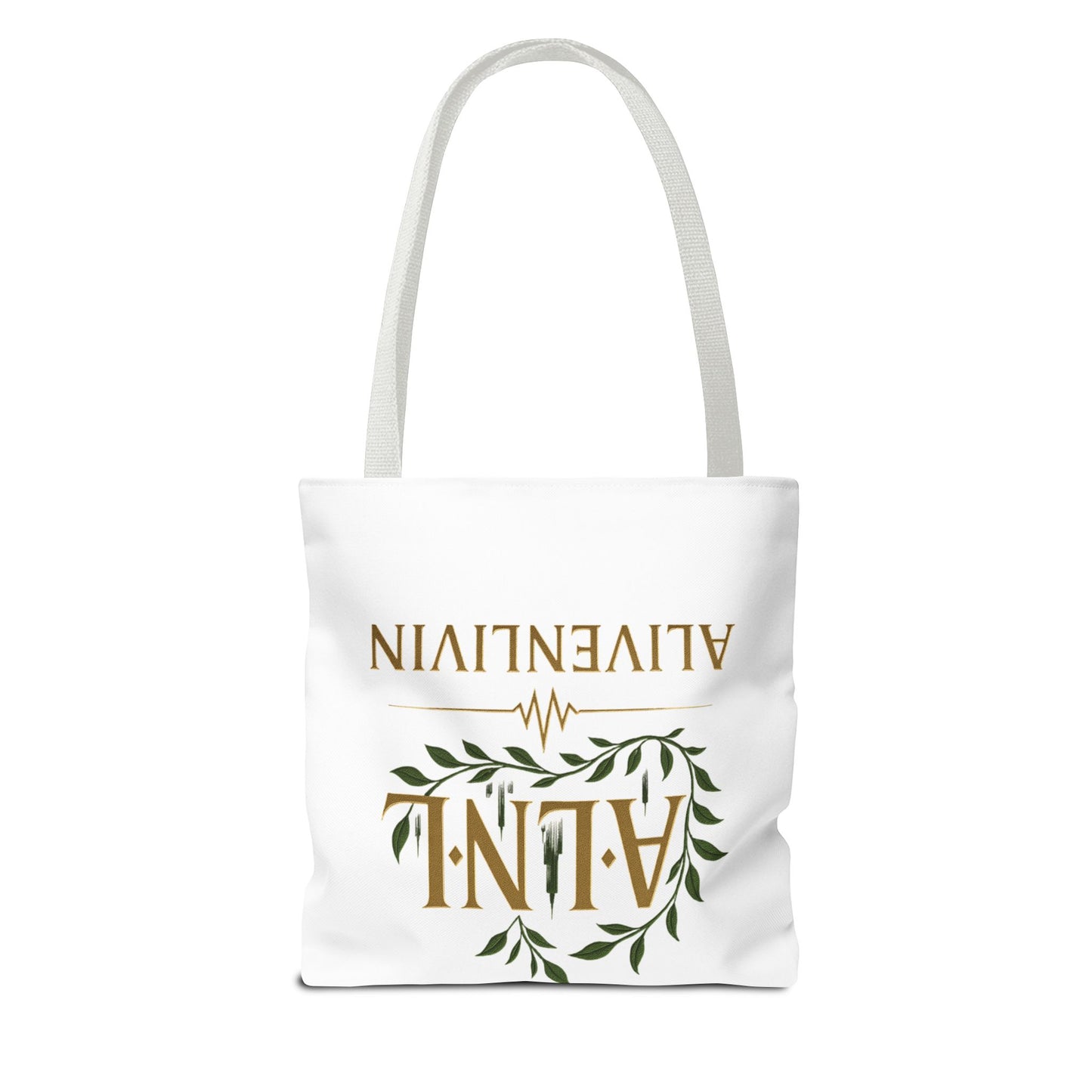 Chic Urban Tote Bag | Stylish Reusable Eco-Friendly Gift for Plant Lovers, Fashionistas, Commuters, AlivenLivin Design