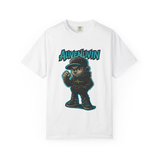 Urban Art-Inspired Unisex T-Shirt for Streetwear Lovers, Graphic Tee for Music Festivals, Casual Wear, Gifts for Teens, Fun Fashion