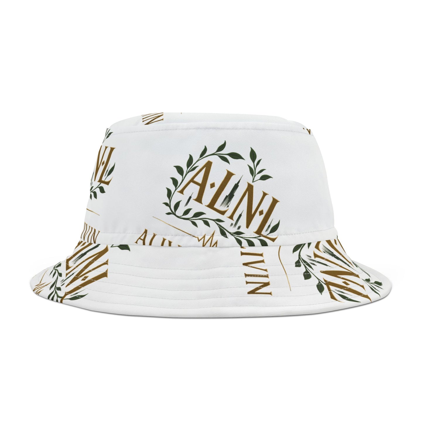 Trendy All-Over Print Bucket Hat - A.P.L.N. Style, Unisex Gift for Beach, Festivals, Sun Protection, Summer Fashion, Casual Wear