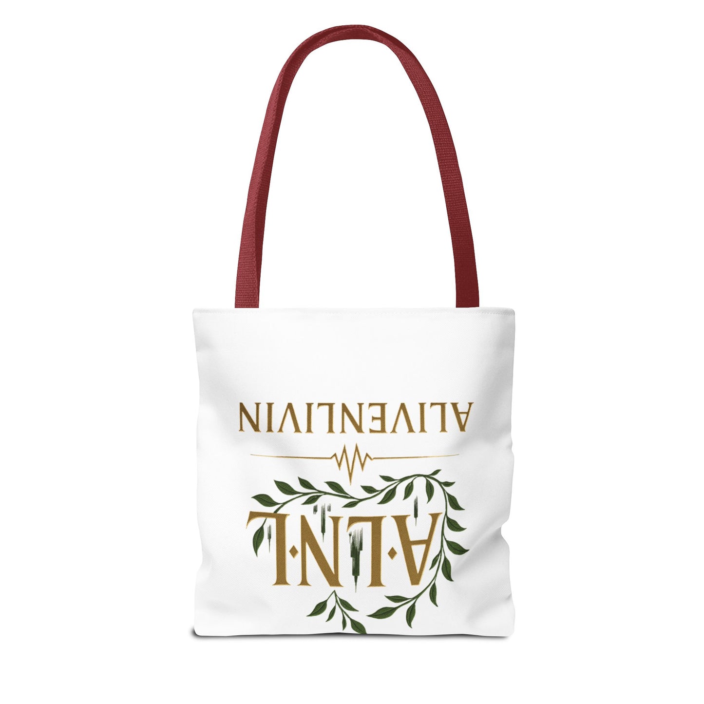 Chic Urban Tote Bag | Stylish Reusable Eco-Friendly Gift for Plant Lovers, Fashionistas, Commuters, AlivenLivin Design