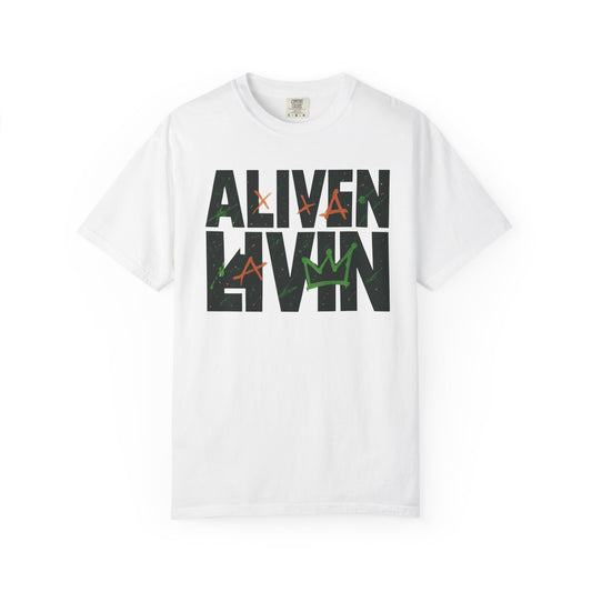 Alive and Livin' Unisex T-Shirt | Casual Wear, Graphic Tee, Gift for Friends, Everyday Comfort, Party Outfit, Summer Style