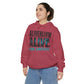 Unisex Inspirational Hoodie | Garment-Dyed Fashion | Gift for Friends, Cozy Layer, Casual Wear, Motivational Message