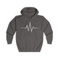 Vibrant Unisex Full Zip Hoodie - Heartbeat Graphic, Motivational Wear, Fitness Apparel, Everyday Comfort, Perfect Gift for Wellness [...]