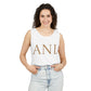 Stylish Unisex Garment-Dyed Tank Top with ANL Design for Casual Days, Beach, Gifts, Summer Wear, and Unique Events