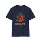 Halloween Pumpkin T-Shirt, Unisex Casual Tee, Spooky Season Apparel, Fall Festive Wear, Gift for Halloween Lovers, ALIVENLIVIN Shirt