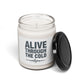 Scented Soy Candle, Cozy Atmosphere, Perfect Gift for Winter, ''Alive Through the Cold'', Relaxation, Home Fragrance, Self-Care