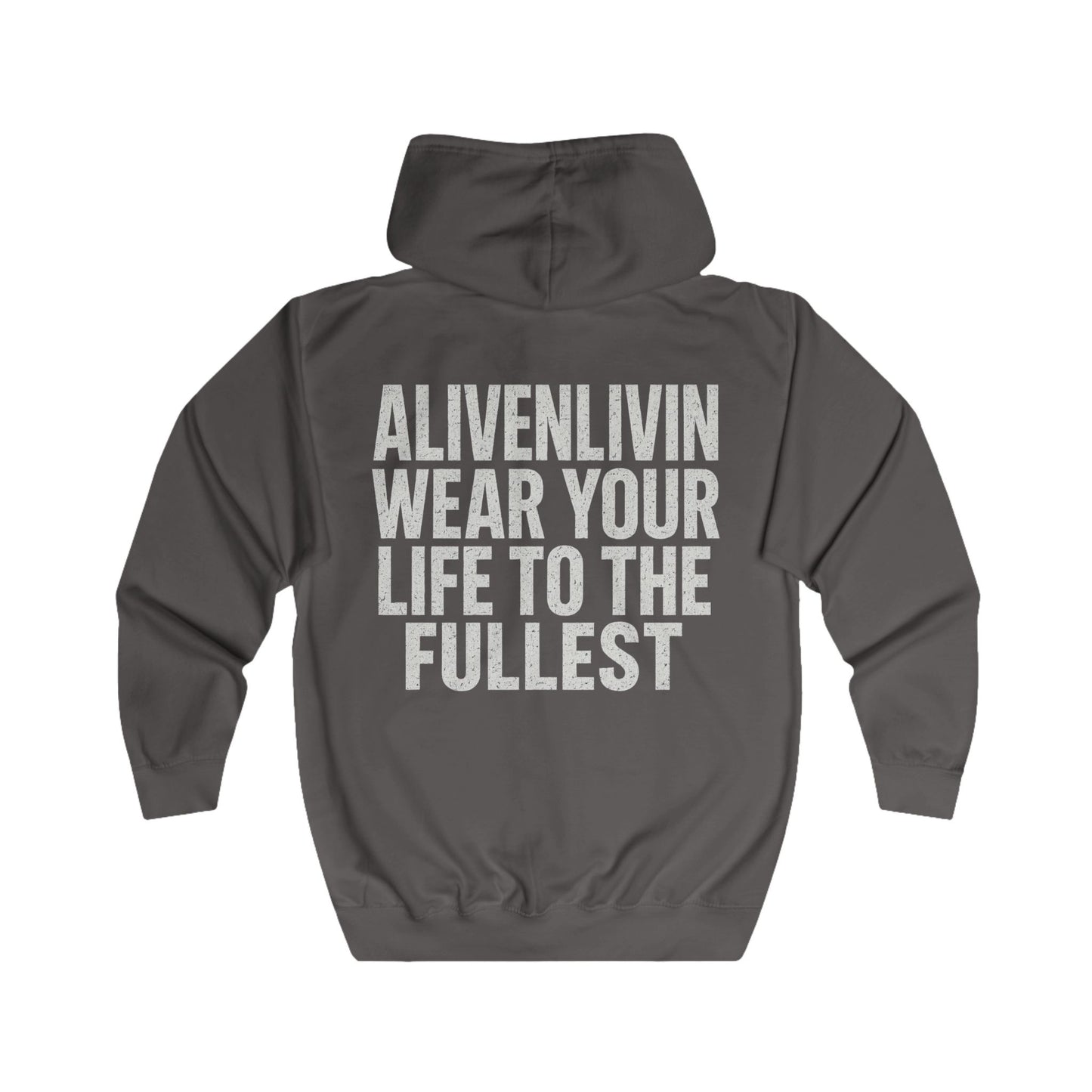 Vibrant Unisex Full Zip Hoodie - Heartbeat Graphic, Motivational Wear, Fitness Apparel, Everyday Comfort, Perfect Gift for Wellness [...]