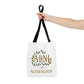 Chic Urban Tote Bag | Stylish Reusable Eco-Friendly Gift for Plant Lovers, Fashionistas, Commuters, AlivenLivin Design