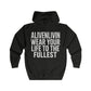 Vibrant Unisex Full Zip Hoodie - Heartbeat Graphic, Motivational Wear, Fitness Apparel, Everyday Comfort, Perfect Gift for Wellness [...]