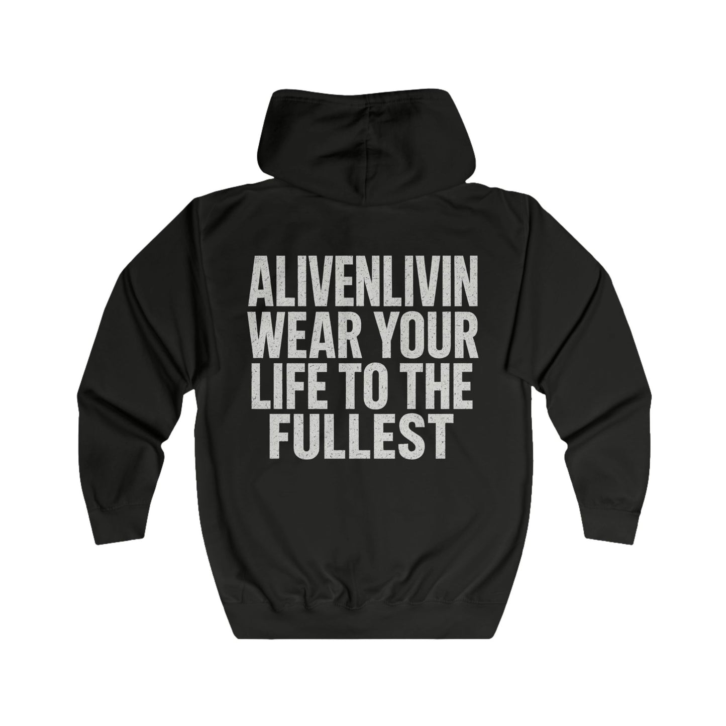 Vibrant Unisex Full Zip Hoodie - Heartbeat Graphic, Motivational Wear, Fitness Apparel, Everyday Comfort, Perfect Gift for Wellness [...]