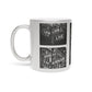 Metallic Inspirational Mug - Urban Life Design, Coffee Cup for Motivation, Gift for Dreamers, Creative Souls, Home or Office Decor