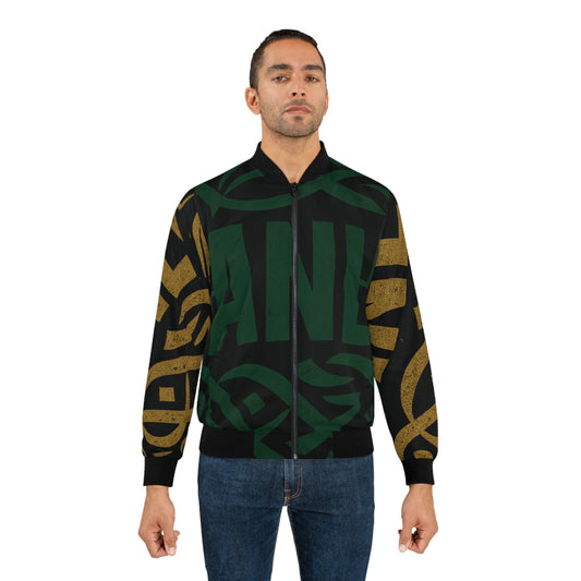 Stylish Men's Bomber Jacket, Trendy Outerwear, Streetwear Fashion, Unique Gift for Him, Cool Layering Piece, Casual Jacket